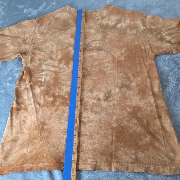 vintage t shirt Lions Safari Tie Dye Burnt Orange Men's L - Picture 8 of 8